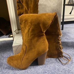 Southern Alternative over the knee boots size 10